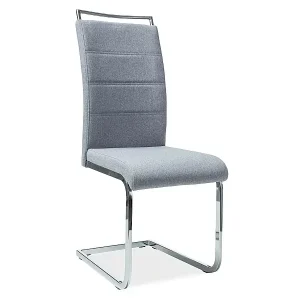 Originální Jídelní židle H441 šedá/chrom