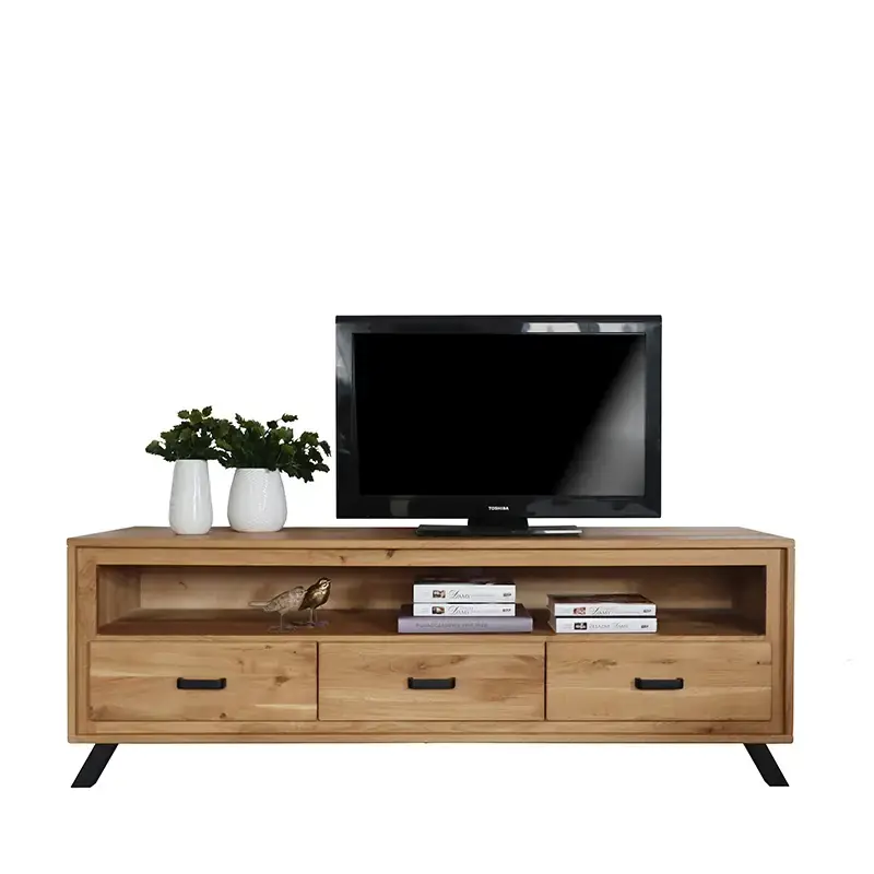 Kup Teď Televizní stolek - STOCKHOLM dub II. - 163cm, výška 57 cm
