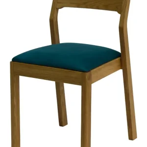 Židle čalouněná ALEXA dubová stohovatelná Nejlepší Cena