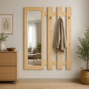 Super Cena BRADOP Věšáková stěna MV088 masiv borovice