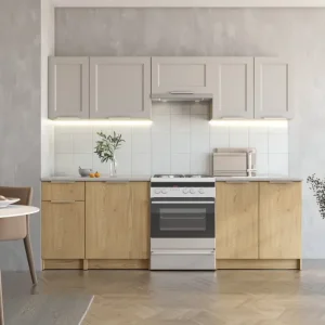 Kuchyňská sestava WENDY 240 dub cremona/kašmír Časově Omezené