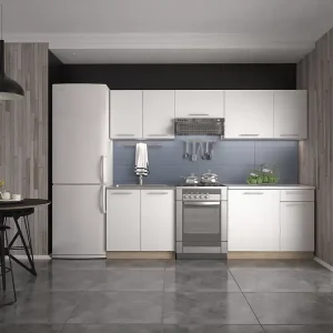 Kuchyňská sestava DARIA 240 dub sonoma/bílá Víkendová Akce