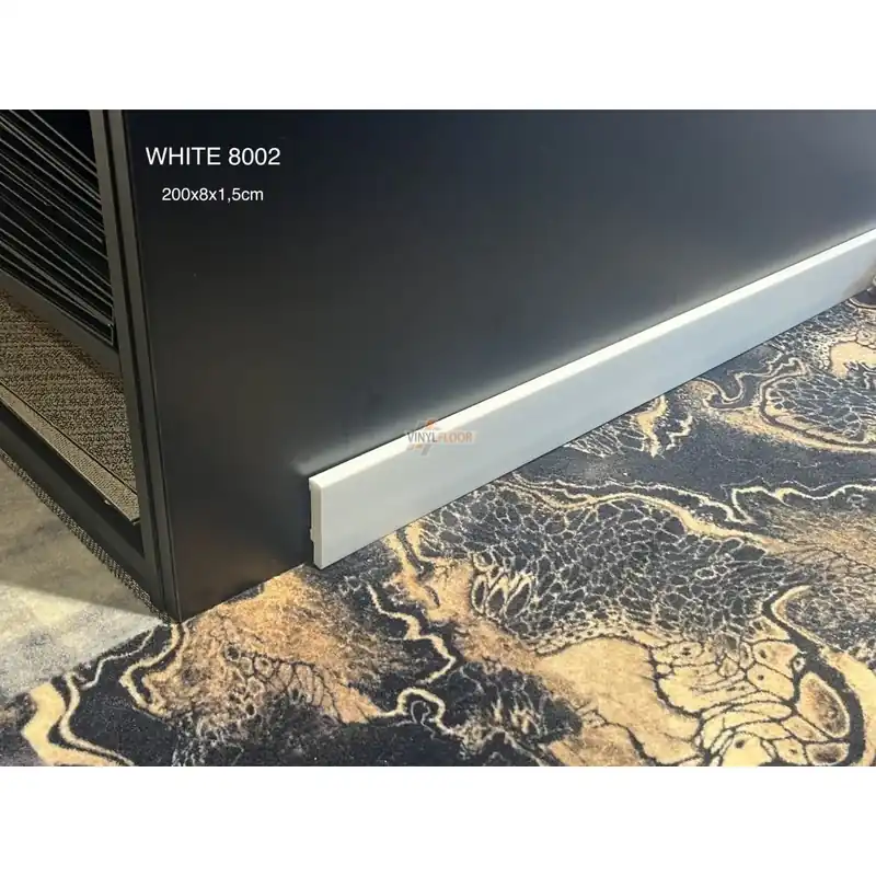 Soklová lišta WHITE 8002 Bezpečná Platba