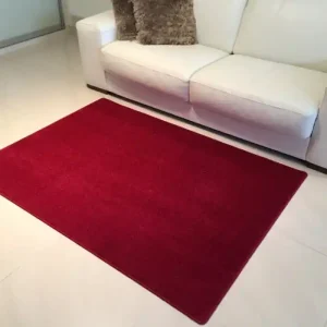 Kusový vínově červený koberec Eton - 57 x 120 cm Must-Have