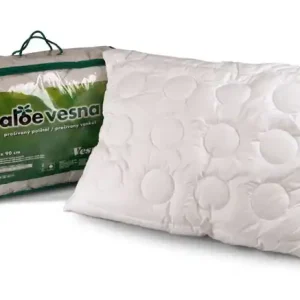 Polštář ALOE VESNA z dutého vlákna se zipem 70x90cm Expresní Doručení