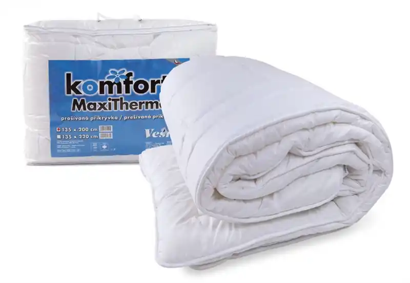 Přikrývka Komfort Maxi thermo z dutého vlákna zimní 135x200 cm Bezpečná Platba