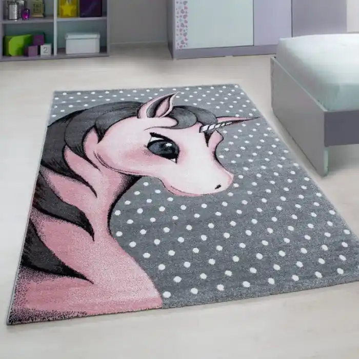 Dětský koberec Kids 590 pink - 160 x 230 cm Bezpečná Platba