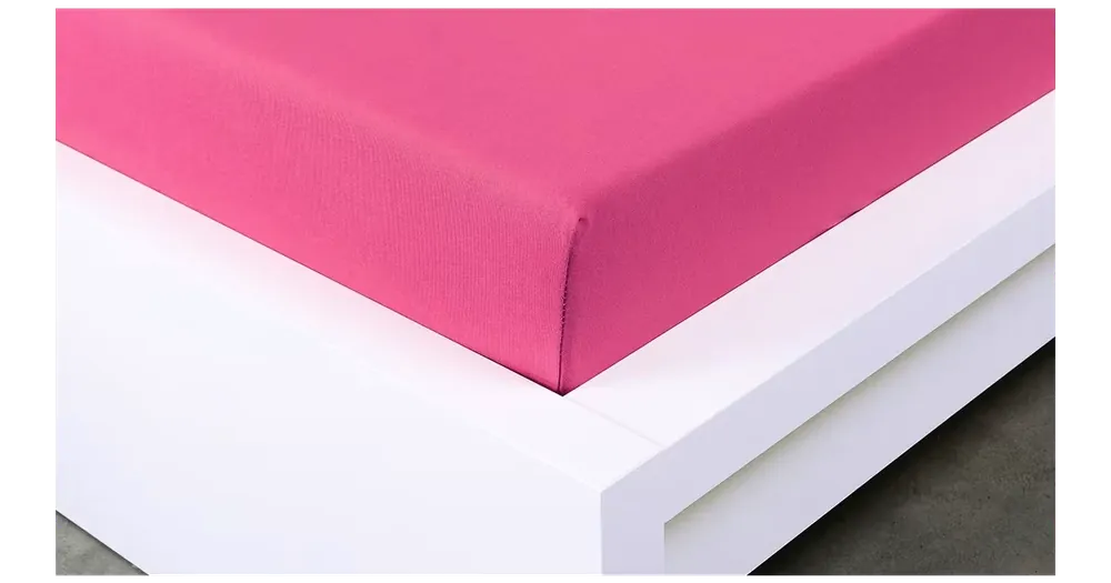 Ihned K Objednání JERSEY PROSTĚRADLO Exclusive 180x200cm - karmínové