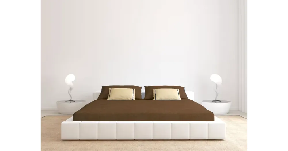 JERSEY PROSTĚRADLO TOP Q 180x200cm - tmavě hnědé Odeslání Ihned
