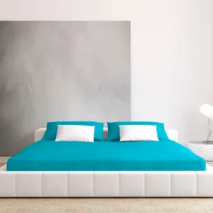 Akční Nabídka JERSEY PROSTĚRADLO TOP Q 180x200cm - tyrkysové