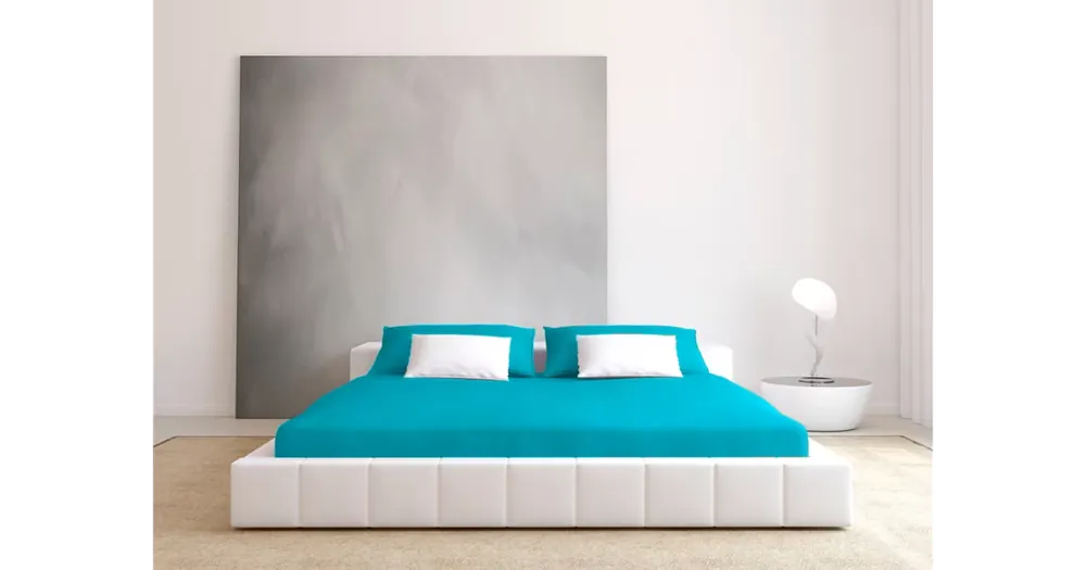 Akční Nabídka JERSEY PROSTĚRADLO TOP Q 180x200cm - tyrkysové
