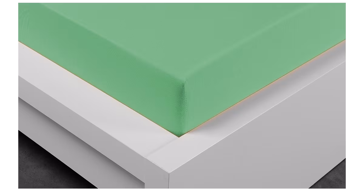 JERSEY PROSTĚRADLO TOP Q 90x200cm - mentolové Aktuální