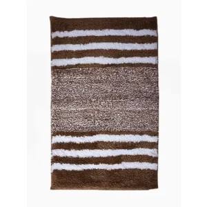 Koupelnová předložka 40×60 cm - Ella tmavě hnědá Jen Po Omezenou Doba