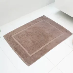 Koupelnová předložka 50 × 70 cm ‒ Dario světle hnědá Nová Kolekce