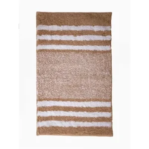 Zlevněný Koupelnová předložka 50×80 cm - Ella světle hnědá