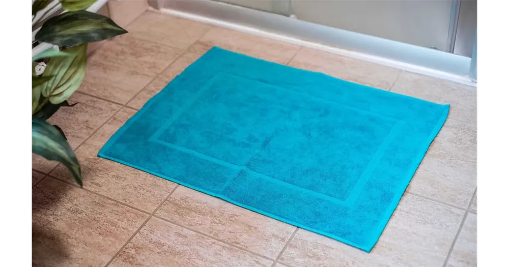 Koupelnová předložka Comfort ‒ tyrkysová Autentický