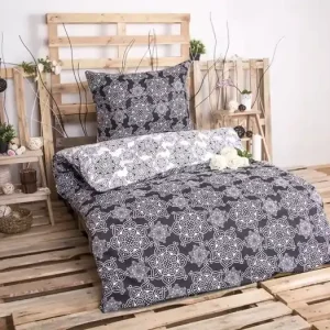 Sezónní Sleva KREPOVÉ POVLEČENÍ Exclusive - Anabela DUO černá
