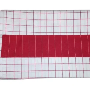 KUCHYŇSKÉ UTĚRKY Exclusive EVA bílo/červené - sada 3ks Akční Nabídka