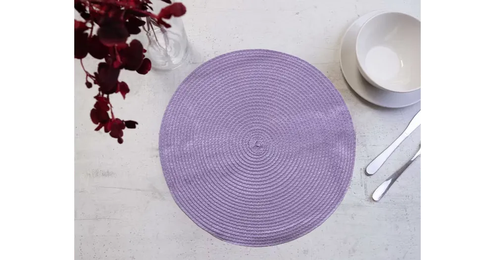 Oblíbený Kulaté prostírání 35 cm - Sandra levandulová