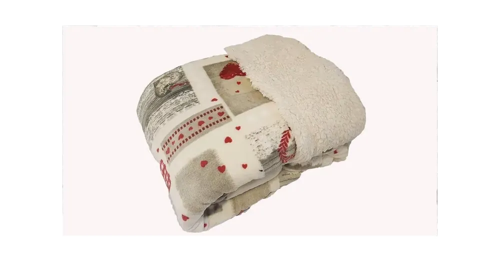 LUXUSNÍ DEKA MIKROPLYŠ s beránkem - Winter dream Kup Teď