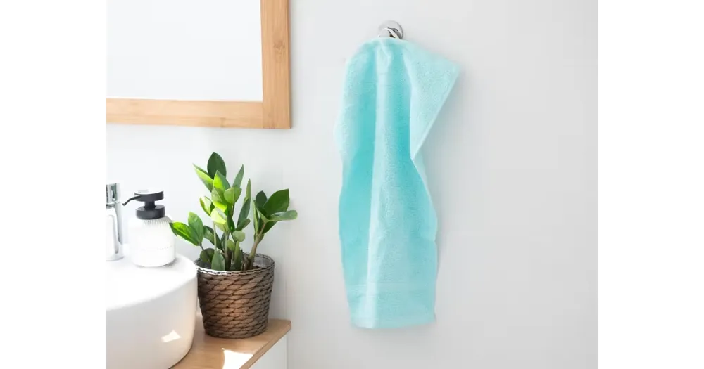Speciální Cena Malý froté ručník 30 × 50 cm ‒ Panama mentolový