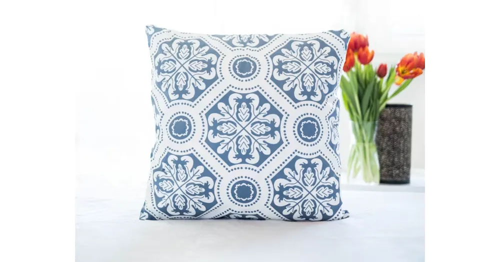 Bezpečná Platba Mikroplyšový povlak na polštářek 45 × 45 cm – Ornament 2