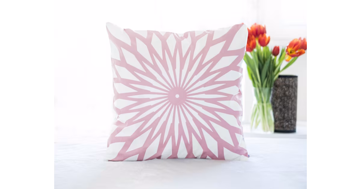 Mikroplyšový povlak na polštářek 45 × 45 cm – Pink 2 Cenově Výhodný