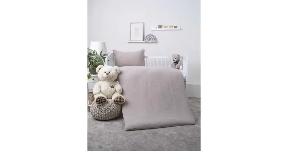 Mušelínové povlečení do postýlky - Alexia cappuccino Ihned K Objednání