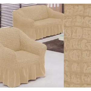 Cenová Bomba NAPÍNACÍ POTAH NA DVOJKŘESLO Butterfly - krémový