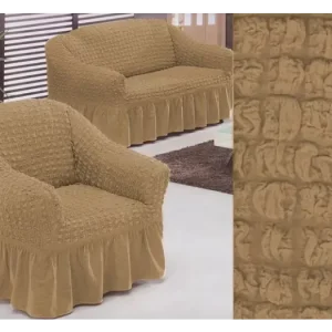 Hit Sezóny NAPÍNACÍ POTAH NA DVOJKŘESLO Butterfly - světle hnědý