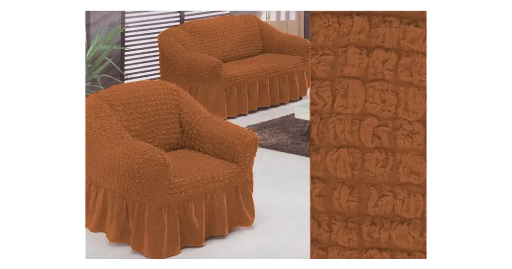 NAPÍNACÍ POTAH NA KŘESLO Butterfly - dark mustard Značkový