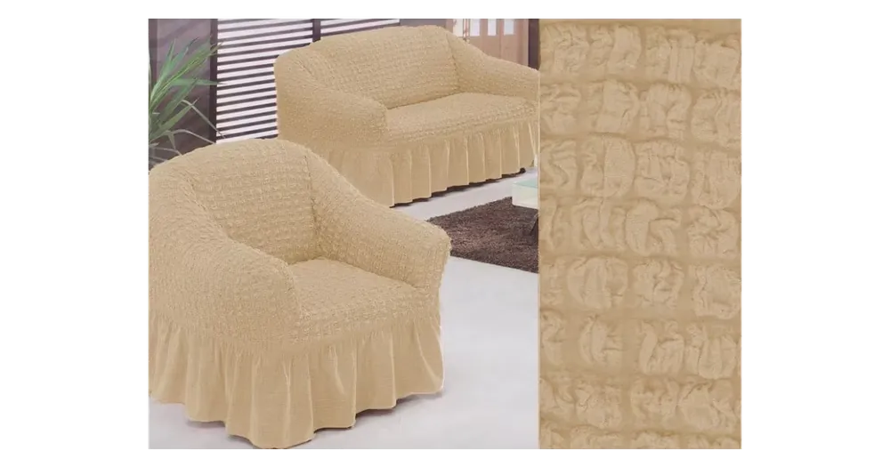 Nejlepší Volba NAPÍNACÍ POTAH NA KŘESLO Butterfly - krémový