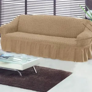 NAPÍNACÍ POTAH NA POHOVKU Butterfly - světle hnědý Sezónní Sleva