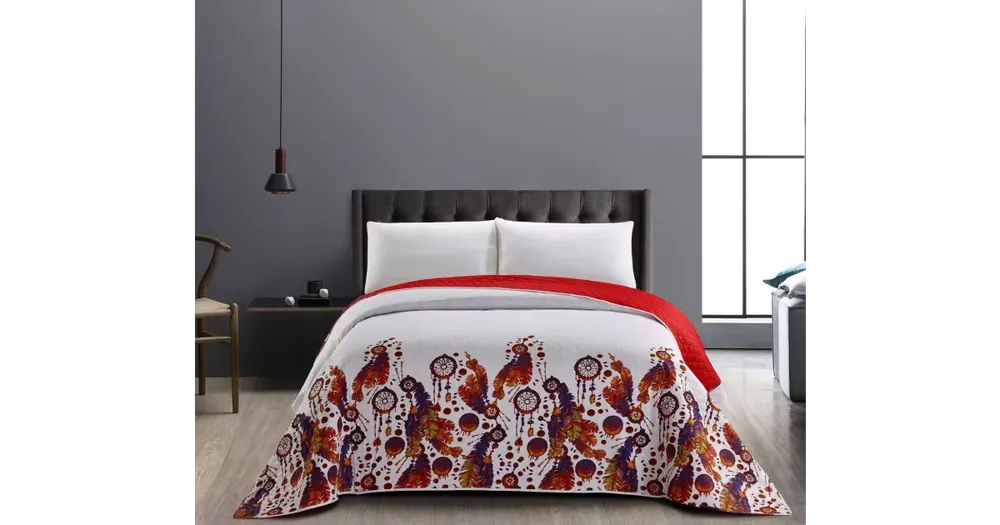 Oboustranný přehoz na postel - Boho 220x240cm Horká Nabídka