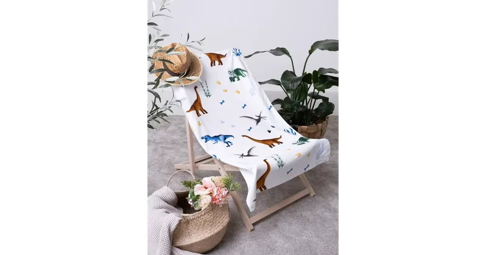Osuška 70 x 140 cm - Dinosauři Cenově Výhodný