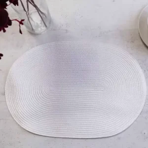 Oválné prostírání 30 × 45 cm - Sandra bílá Must-Have
