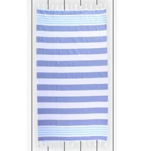 Nejlepší Cena PLÁŽOVÁ FROTÉ OSUŠKA Exclusive - Santorini blue 90x170cm