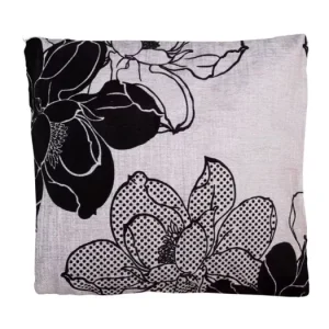 Výhodná Nabídka POVLAK NA POLŠTÁŘ 40×40cm Flower šedý