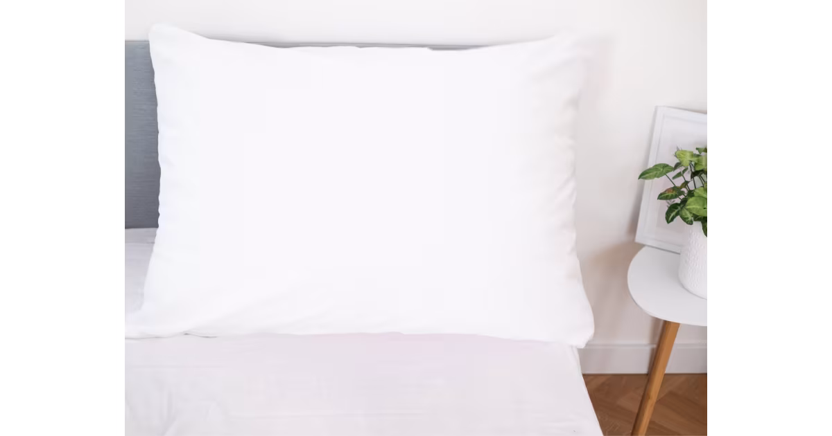 Povlak na polštář 70 × 90 cm – Abena bílá Cenově Výhodný