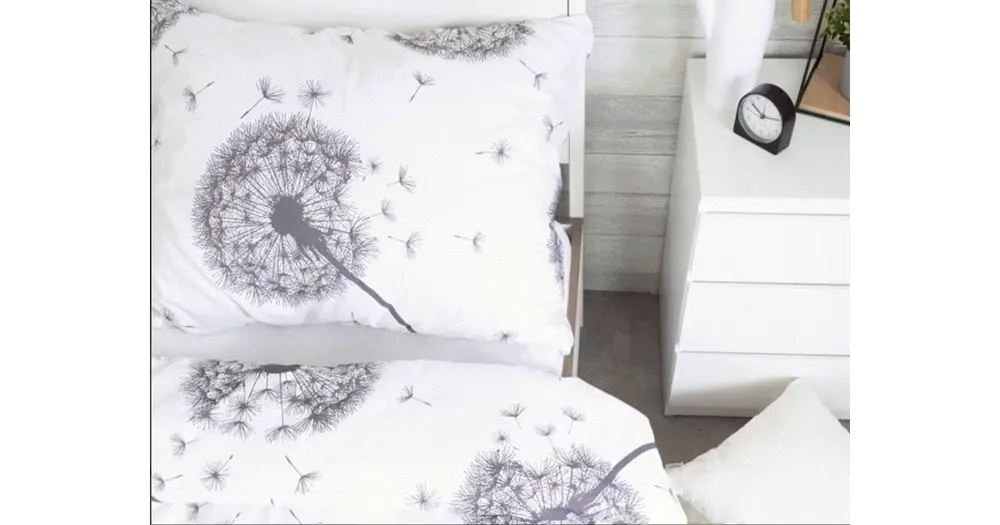Povlak na polštář 70 × 90 cm – Pampelišky Duo 3 Sezónní Sleva