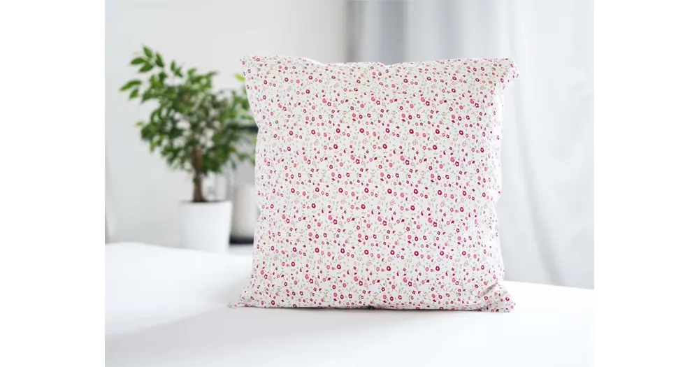 Povlak na polštář Deluxe 40 × 40 cm – Kvítky Levný