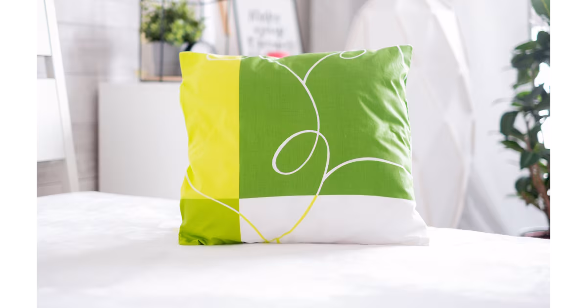 Expresní Doručení Povlak na polštář Deluxe 40 × 40 cm – Domino zelené