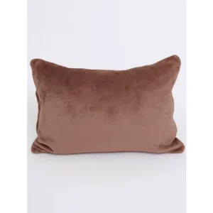 Vrácení Zdarma Povlak na polštář mikroplyš 40 x 60 cm - Laura mocha mousse