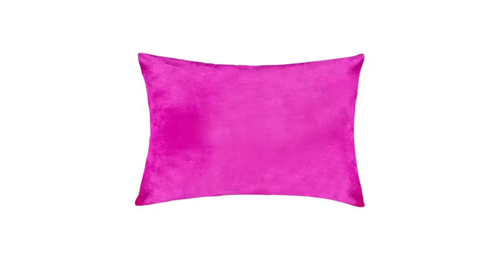 Sezónní Sleva Povlak na polštář mikroplyš 40 × 60 cm – tmavě růžový