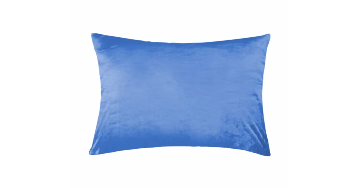 Povlak na polštář mikroplyš 50 × 70 cm – modrý Originální