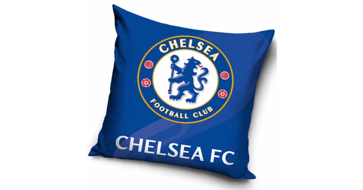 Novinka POVLAK NA POLŠTÁŘEK 40x40cm - Chelsea FC Erb