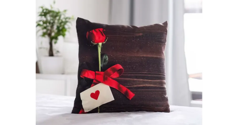 Rychlé Dodání Povlak na polštářek 40 × 40 cm – Růže pro Tebe