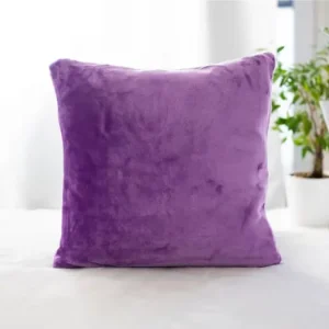 Časově Omezené Povlak na polštářek mikroplyš 40 × 40 cm – světle fialový