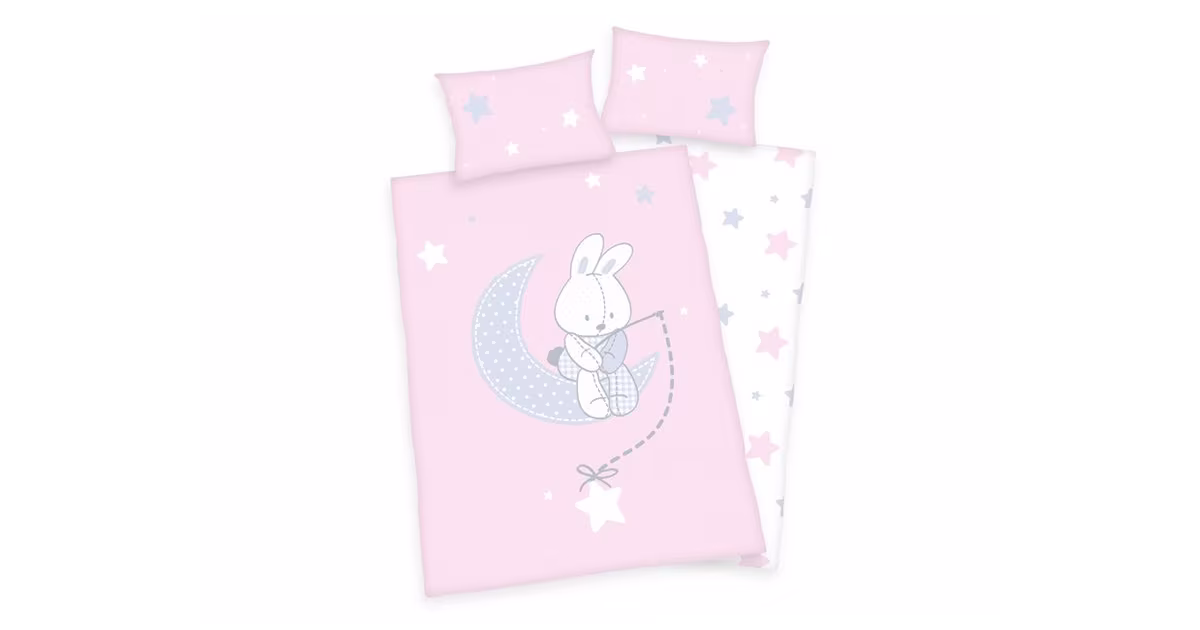 Dokud Zásoby Vydrží Povlečení do postýlky Exclusive Jana Star pink