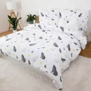 Ověřený Povlečení Mako jersey – Vlci